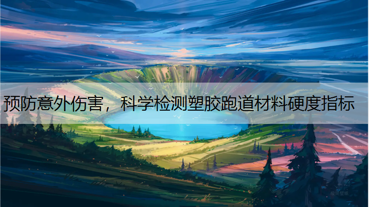 预防意外伤害，科学检测塑胶跑道材料硬度指标