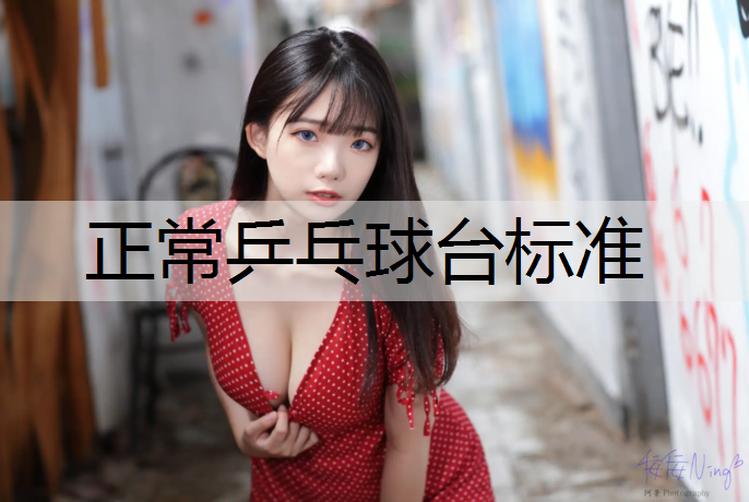 正常乒乓球台标准
